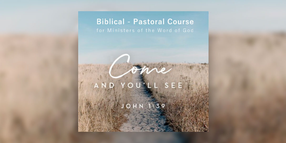 15 de septiembre de 2021. Curso bíblico para los ministros de la Palabra de Dios