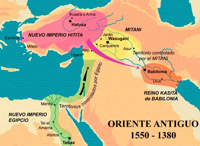 Antiguo Oriente 1550-1380