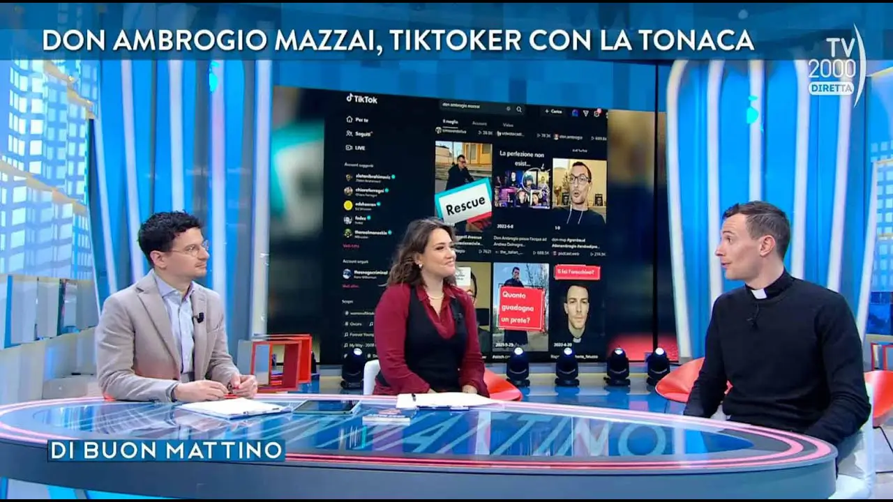 Don Ambrogio Mazzai: el Evangelio vía Tik Tok